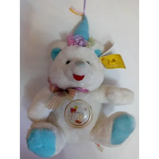 Oso Peluche Con Luces Y Canta Happy Birthday Marca Angel Toy