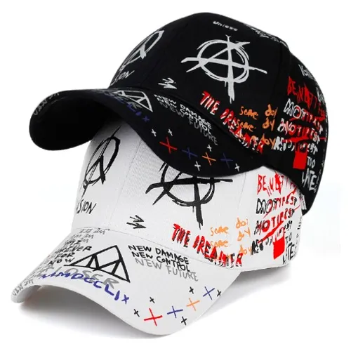 Gorra Beisbol, Gorro Estampado Grafiti, Unisex, Importado