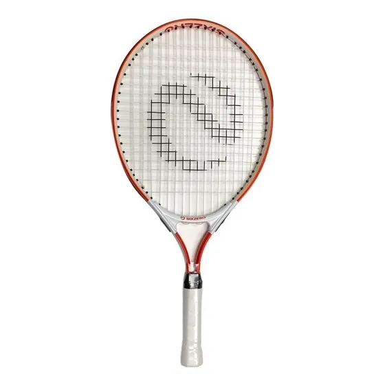 Raqueta De Tenis Sixzero Junior 0/1/2/3 Para Niños + Funda Color 1 - Rojo - 21¨ Tamaño Del Grip 00