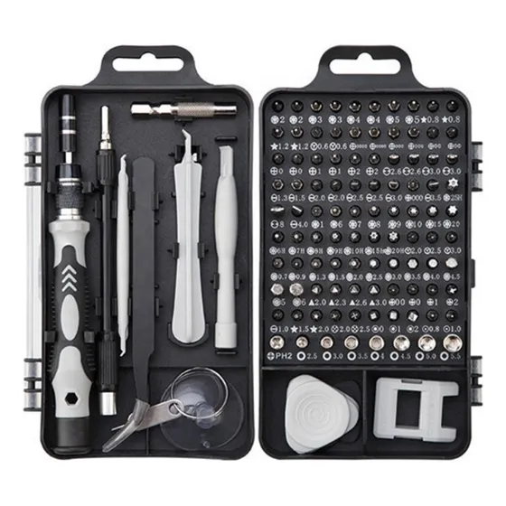 Juego Destornilladores De Precisión Magneticos Set 115 En 1