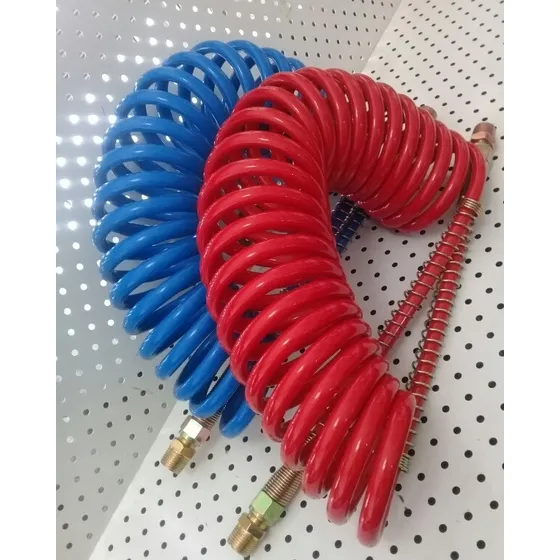 Manguera De Aire Azul Y Roja Reforzada 