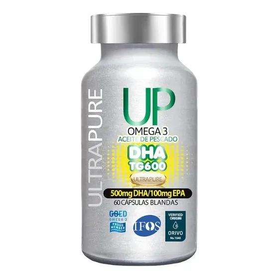 Omega UP TG DHA 600 (60 Cápsulas) | Cuotas sin interés