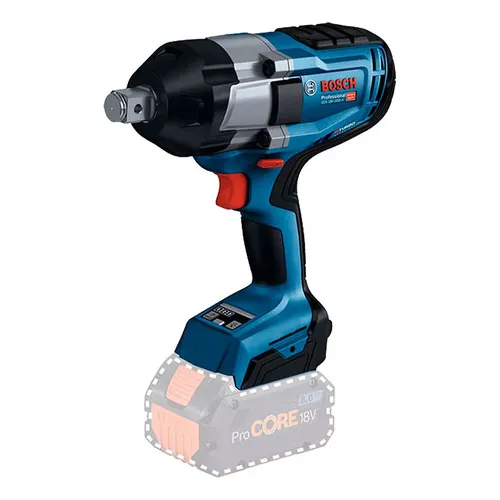 Llave De Impacto Inalámbrica Bosch Gds 18v-1050 H, 18v Motor Biturbo Brushless Sin Bateria