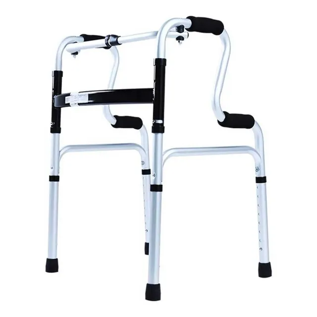 Andador Ortopédico Plegable Aluminio Doble Altura Reforzado