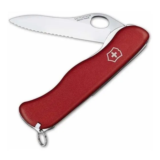 Navaja Multiherramienta Victorinox Sentinel Clip Roja 5 Usos