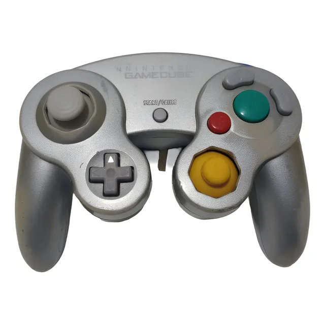 Control Nintendo Gamecube Plata Original