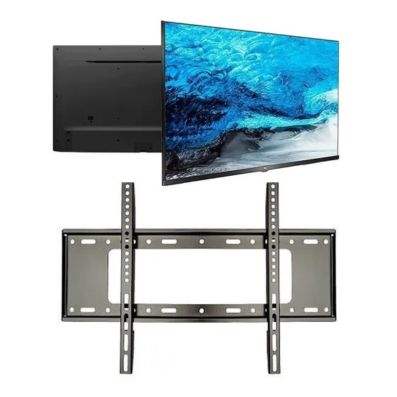 Soporte P/tv Kanjihome Kjh-wmf65 32-65 Fijo 50kgs Color Negro