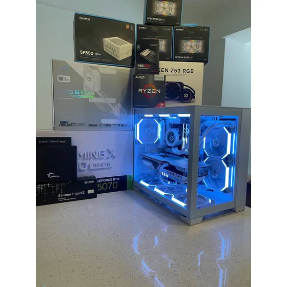 Pc Gamer Ryzen 7 9800x3d Ddr5 64 Ram, Rtx 5070 12gb, 2tb M.2