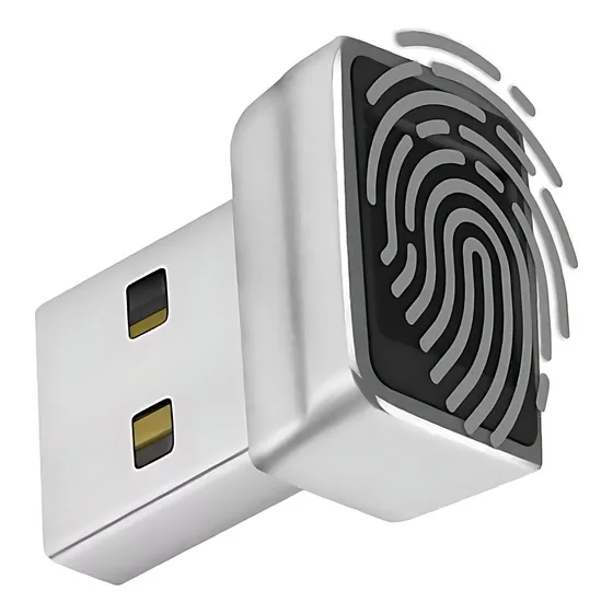 Leitor Biometrico Digital Digitais Biometria Usb Windows Pc