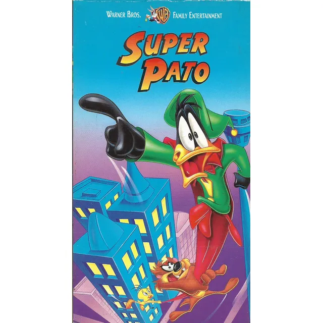 El Pato Lucas Super Pato Vhs Original Warner Bros.