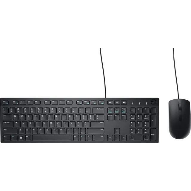 Dell Km300c Combo Teclado Y Mouse Con Cable Usb, Antiderrame