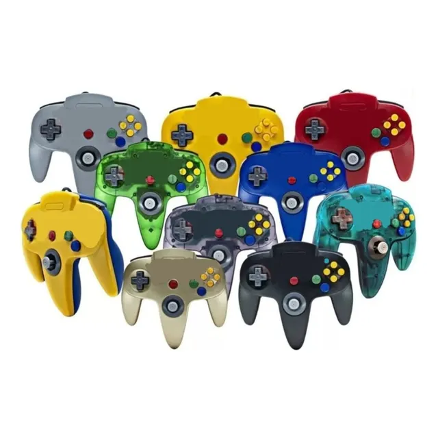 2 X Control N64 Retro 02 Compatible Con Nintendo 64