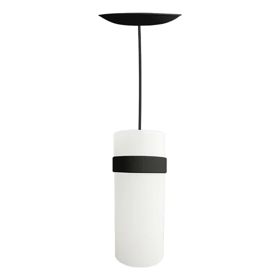 Lustre Pendente Simples Luminaria Cozinha Quarto Sala Preto
