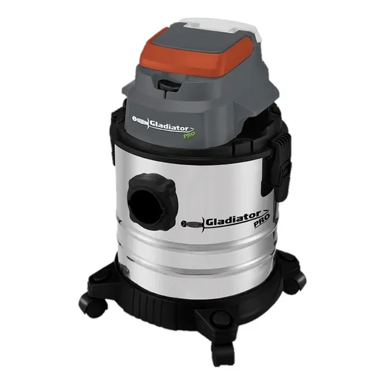 Aspiradora Gladiator Profecional 20l Aspira En Seco Y Humedo