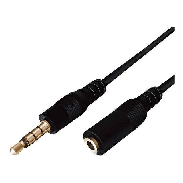 Cable Extension Auxiliar 3.5mm Macho Hembra Audifonos 1.5m