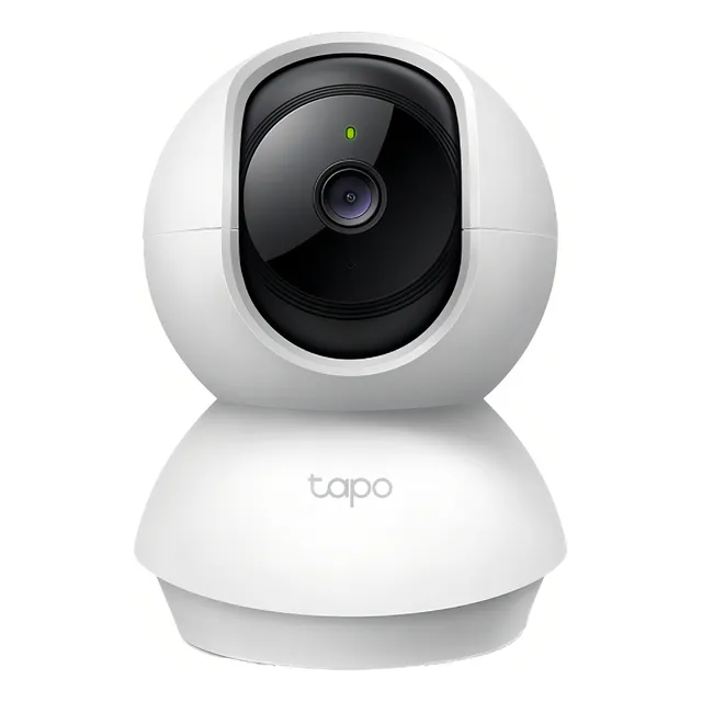 TP-LINK CÁMARA DE SEGURIDAD PANORÁMICA TAPO-C210 3MP GRABACIÓN DE VÍDEO 2K VISIÓN NOCTURNA DETECCIÓN DE MOVIMIENTO Y NOTIFICACIONES AUDIO BIDIRECCIONAL CONTROL POR VOZ COMPATIBLE CON GOOGLE Y ALEXA