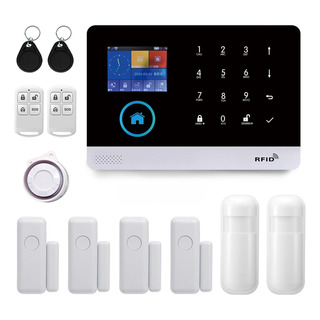 Kit Sistema De Seguridad Casa + Alarma Wifi Control Por App Kit Sistema De Seguridad Casa + Alarma Wifi Control Por App