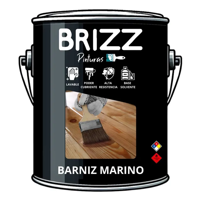 Barniz Marino Extrabrillo Natural (tineta)
