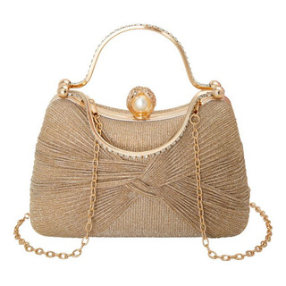 Bolso De Noche Elegante Para Fiesta De Mano Con Cadena Mujer Bolso De Noche Elegante Para Fiesta De Mano Con Cadena Mujer