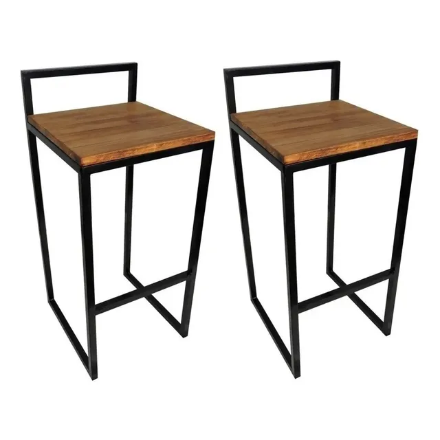 Silla Bar Modelo Industrial