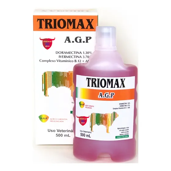 Kit Econômico 6 Unidades Triomax Agp Gold 500ml Original