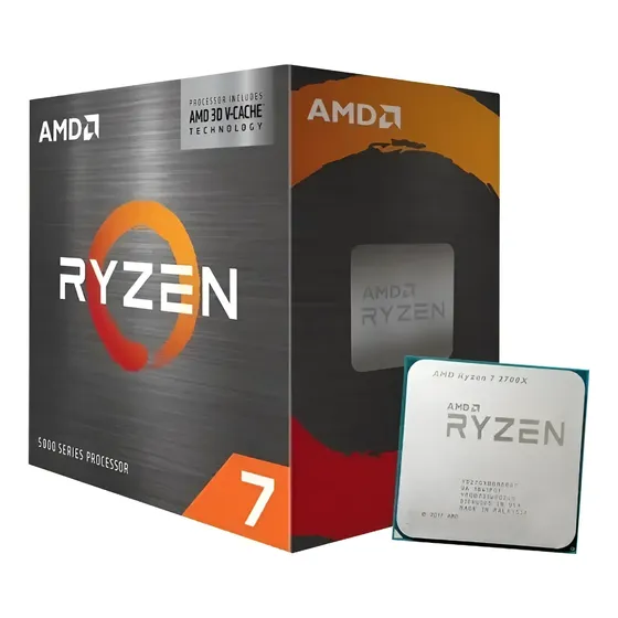 Processador gamer AMD Ryzen 7 2700X YD270XBGM88AF de 8 núcleos e 4.3GHz de frequência