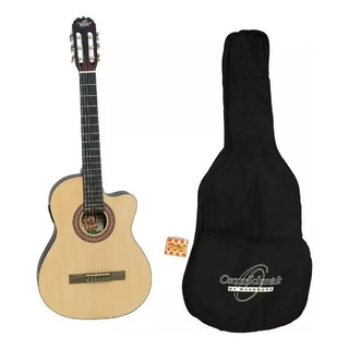 Guitarra Electroacústica Cuerda Nylon Oscar Schmidt Oc5cepak Color Natural Orientación De La Mano Derecha Guitarra Electroacústica Cuerda Nylon Oscar Schmidt Oc5cepak Color Natural Orientación De La Mano Derecha