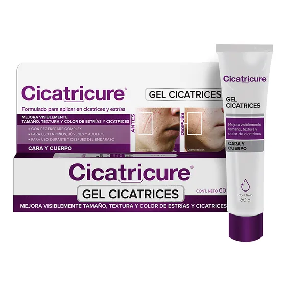 Gel Corporal Cicatricure Para Cicatrices Y Estrías X 60 G