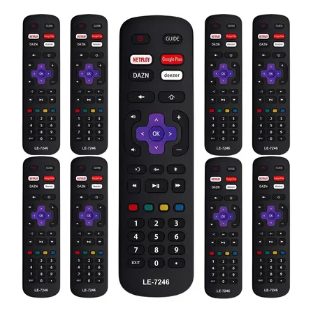 Kit 10 Controle Remoto Para Tv Aoc Tcl Smart Roku Atacado