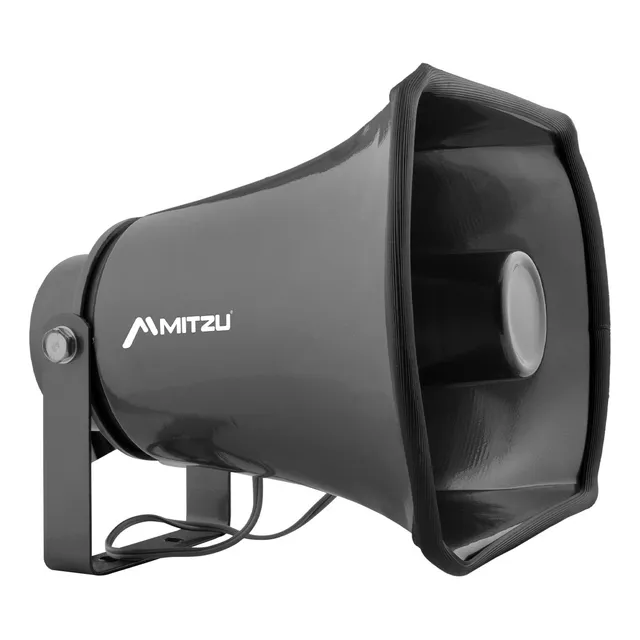 Trompeta De Aluminio Con Unidad 350 W Pmpo Mtd-1010