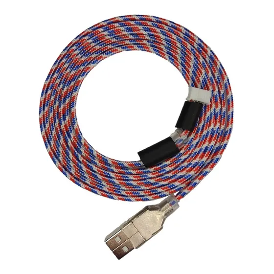 Cabo Paracord Para Mouse Gamer - Linha Profissional Slim