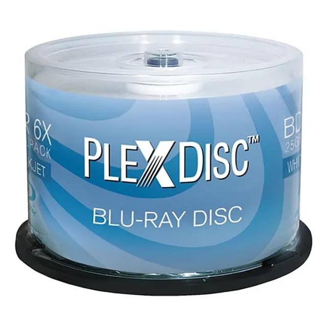Plexdisc Gb 6x Blu-ray White Inkjet Imprimible