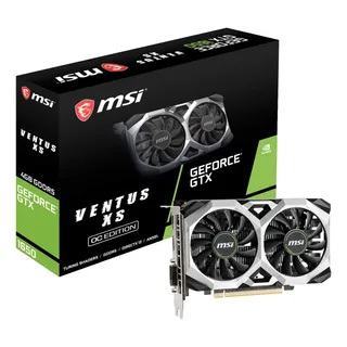 Placa GrĂĄfica Msi Gtx 1650 Ventus Xs 4g Oc 4gb Gdrr5 Placa GrĂĄfica Msi Gtx 1650 Ventus Xs 4g Oc 4gb Gdrr5