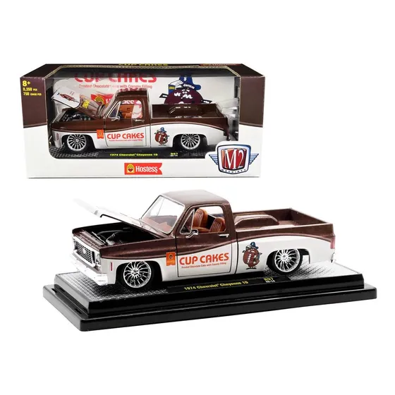 Miniatura Chevrolet Cheyenne 10 '74 Hostess 1:24 M2 Machines