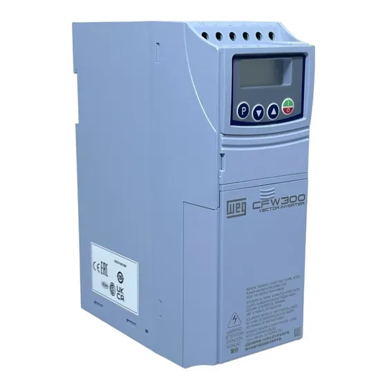 Inversor De Frequência 5,5cv Weg Cfw300 8,2a 380-480v Trif.