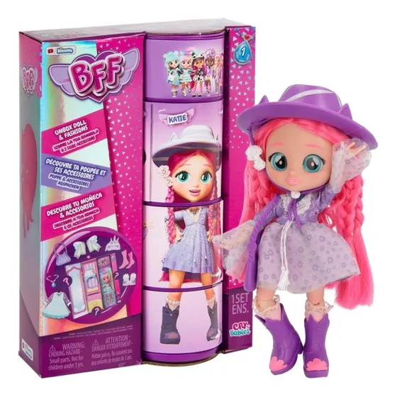 Muñeca Cry Babies Bffs Bebe Lloron 20 Cm 9 Sorpresas
