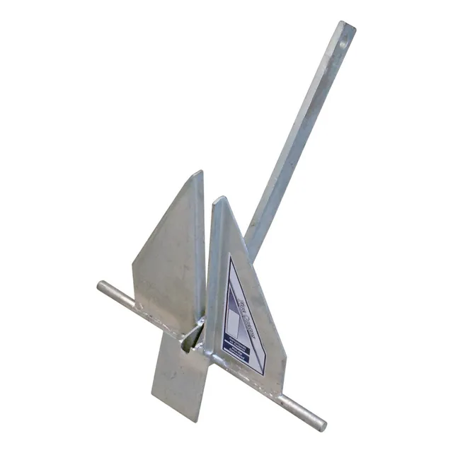 Ancla Tipo Danforth Five Oceans 6kg Galvanizado En Caliente