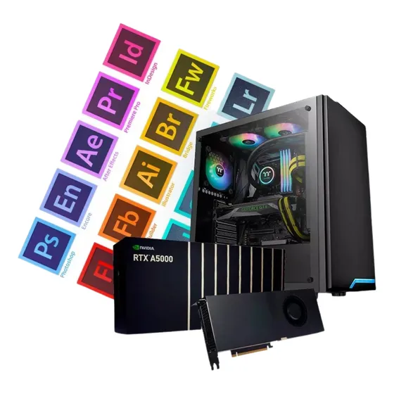 Pc Diseño Grafico Amd Ryzen 7 Ram 32gb Ssd 1tb Wifi Win 10