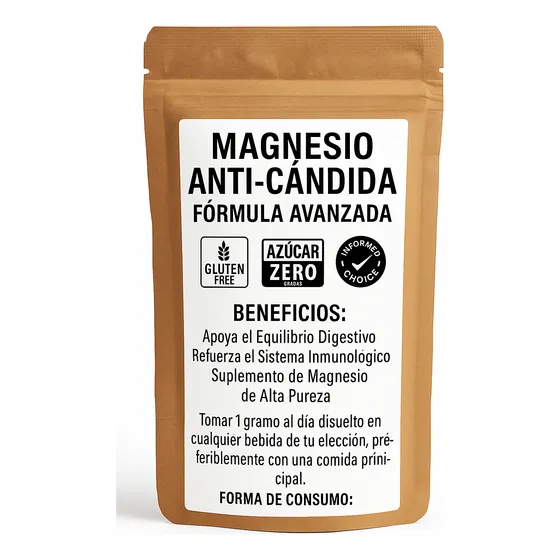 Magnesio Anti-cándida - La Solución Definitiva 100% Promo
