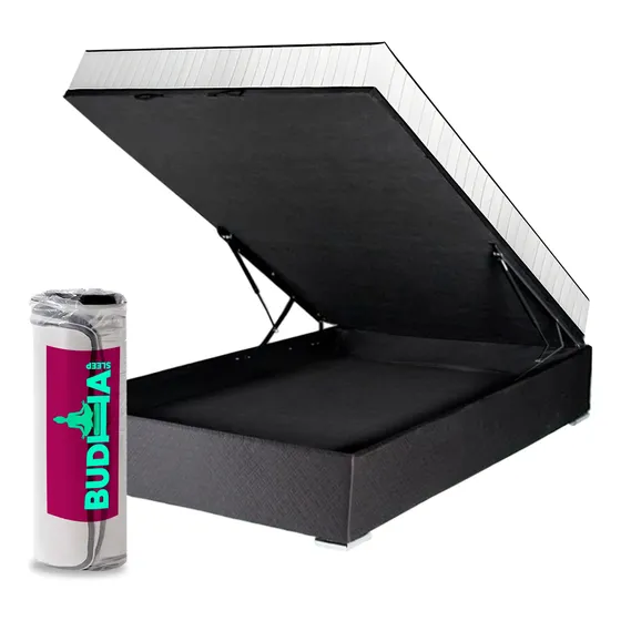Box Baul Sommier Colchon 2 Plazas Budha Sleep 110kg