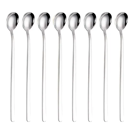 Nicecooker Cuchara Te Helado Mango Largo 6 Pieza Acero 18 10