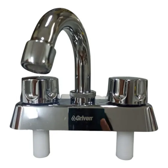 Grifería Llave Lavamanos Agua Fría Y Caliente 
