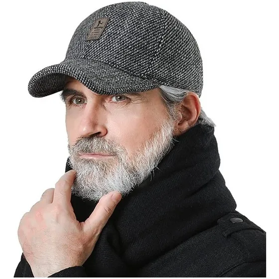 Gorra Beisbol Hombres, Gorro Algodon Grueso, Importado