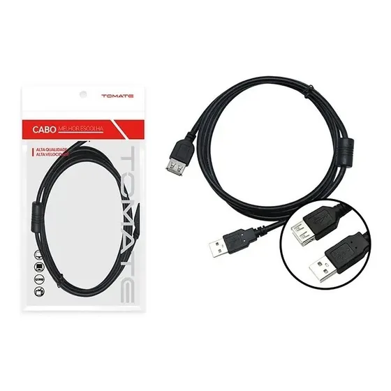 Cabo Extensor Usb Tomate Mcb-002 1,5m