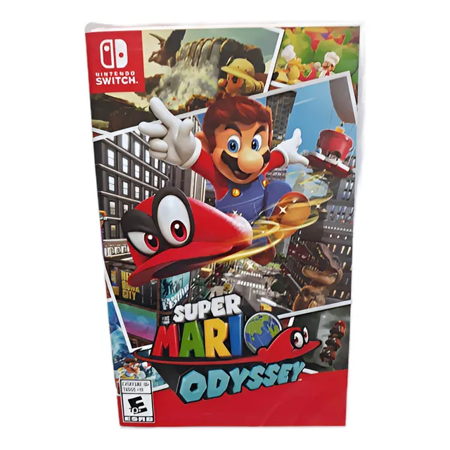 Super Mario Odyssey Nintendo Switch Nuevo Y Sellado