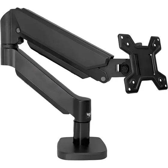 Suporte Ajustável de Mesa WLK com Braço Articulado e Pistao a Gas 10kg Mnitor de até 35 Polegadas