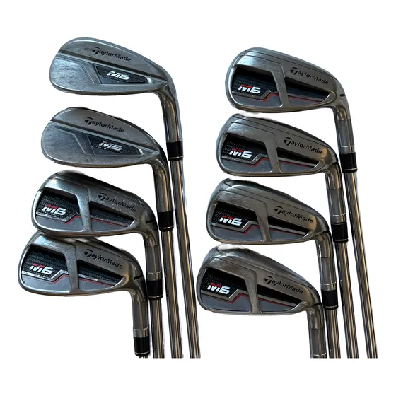 Juego De 8 Hierros Acero Taylormade M6 5-p-a-s Regular Golf Diestro