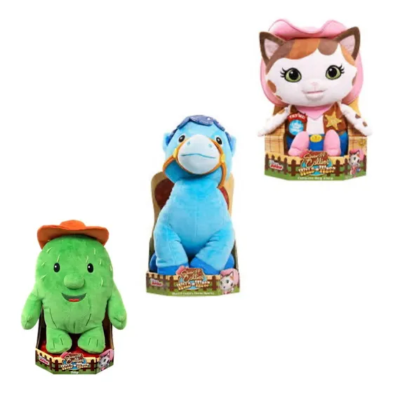 Sheriff Callies Peluches 3 Pzas 27 Cms