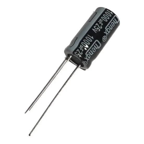 Capacitor Condensador 1000uf, 25v, 105ºc Pack(2 Unidades)