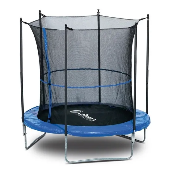 Cama Elastica Con Red Protectora 3.05 Mts Outdoors Reforzada